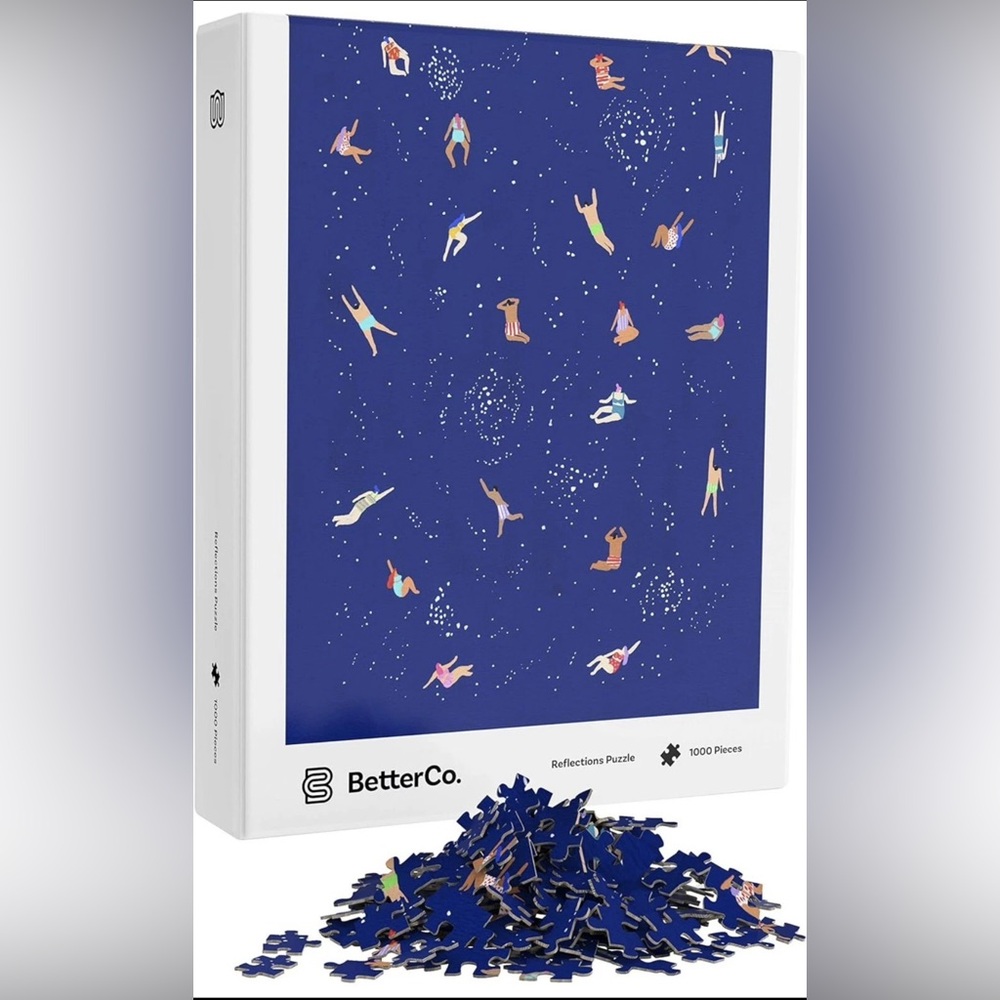 1000 Piece Puzzle REFLECTIONS -‎ BetterCo Swimming in the Stars NEW! Space